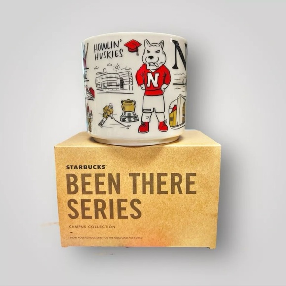 Starbucks Northeastern University Been There Campus Huskies 14 Oz Mug NEW - Picture 2 of 10